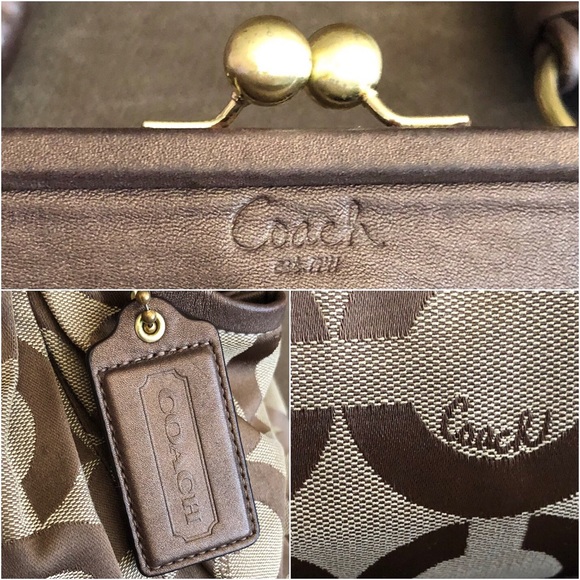 Coach ‘Parker’ Op Art Satchel - Picture 10 of 11